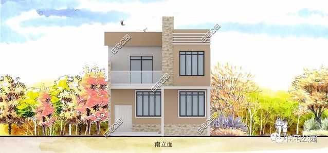 20萬建好，只有90后才喜歡的現代二層戶型推薦