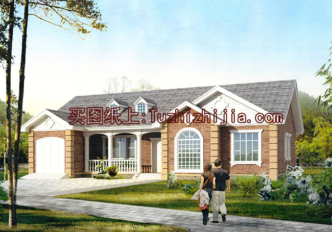 農村一層平房設計圖及效果圖,一層房屋設計方案推薦