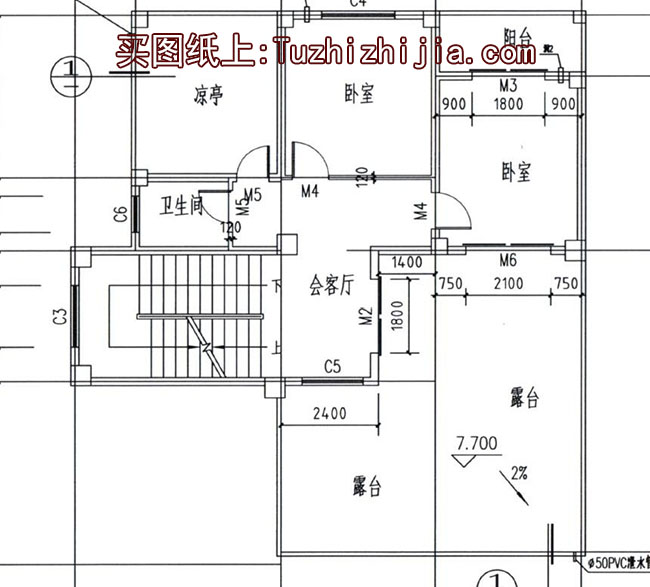 農村三層復式樓房住宅設計圖,私人別墅設計