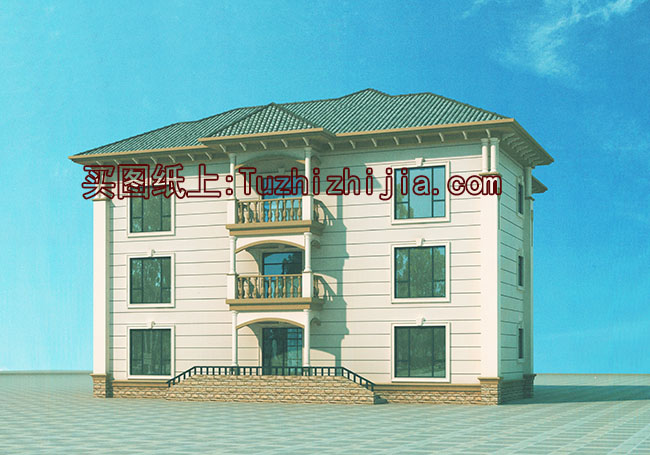 大平方大面積別墅設計方案圖,樓中樓客廳中空