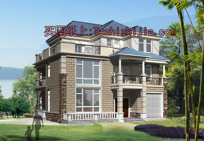 200平方農村三層別墅房屋設計圖及效果圖,大戶型精選