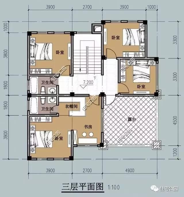 農村小戶型別墅設計圖，成本30萬，哪套蓋的人最多！