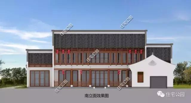 中式四合院設計，真真正正適合老百姓生活的房子！