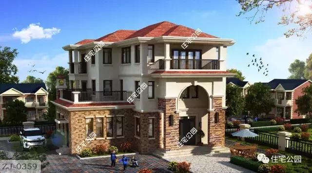 七套農(nóng)村別墅戶型設(shè)計(jì)圖，哪一套是你的最愛(ài)呢？