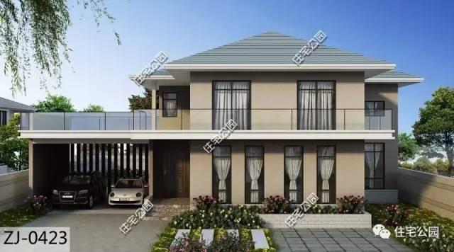 七套農(nóng)村別墅戶型設(shè)計(jì)圖，哪一套是你的最愛(ài)呢？