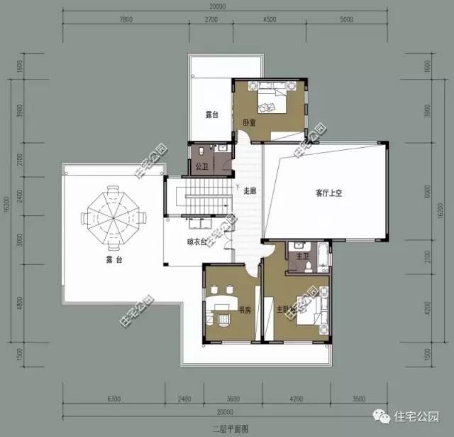 七套農(nóng)村別墅戶型設(shè)計(jì)圖，哪一套是你的最愛(ài)呢？