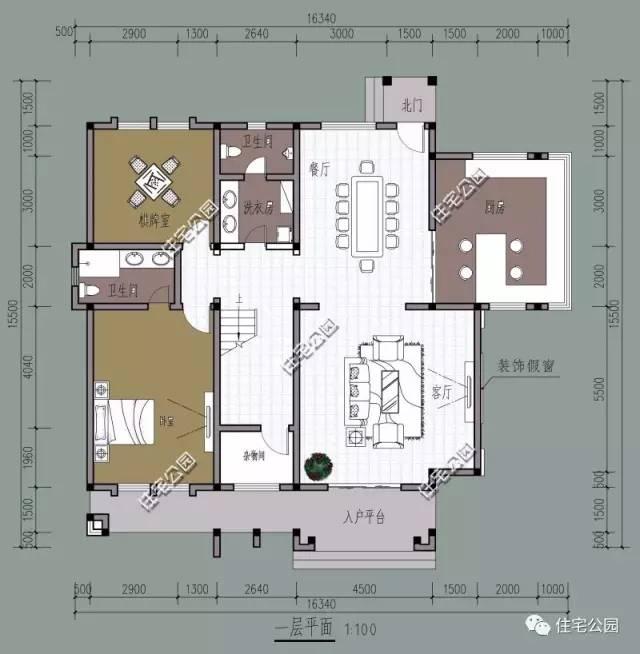 七套農(nóng)村別墅戶型設(shè)計(jì)圖，哪一套是你的最愛(ài)呢？