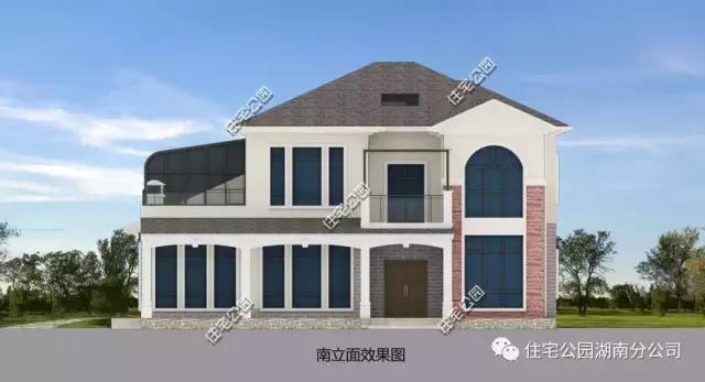 農村二層別墅設計，柴火房，陽光房、帶地下室、竟然還有5個臥室！