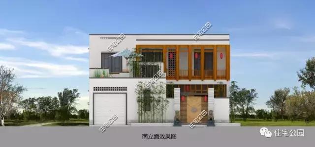 11X21米中式大平層設計圖，種花養魚生活悠閑！你是不是也想回家建？