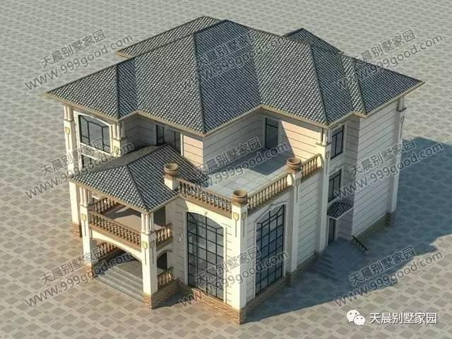 自從蓋了這套歐式別墅設(shè)計(jì)，親戚鄰居來的就勤了！