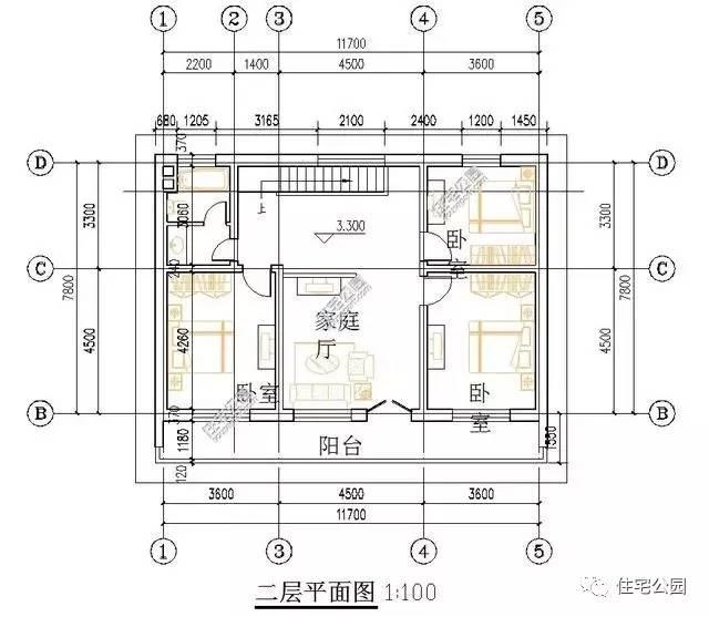 北方農村房屋戶型設計，生活如此簡單自然！