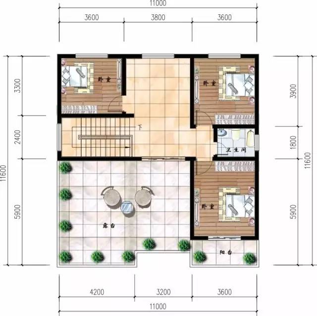 三層農村別墅設計圖，經過精挑細選一年才選好！