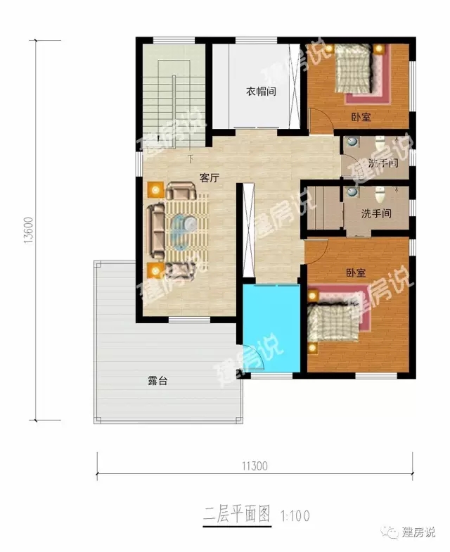 十款經典二層農村自建別墅戶型設計，你喜歡哪款呢？