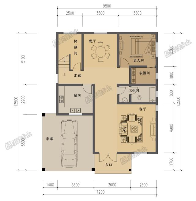 別小看這款美式風(fēng)格二層別墅設(shè)計(jì)，舒適度可絲毫不減！