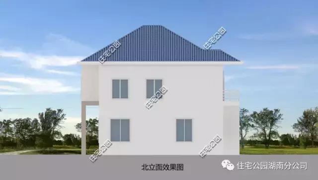 農村自建二層實用小洋樓設計，外觀精致，布局合理！