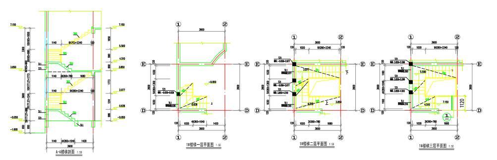 農(nóng)村自建房要點(diǎn)，自建別墅設(shè)計(jì)完整施工套圖！