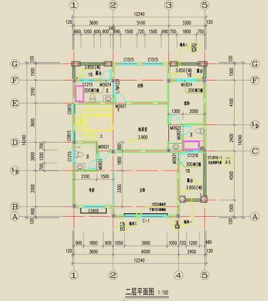 農(nóng)村自建房要點(diǎn)，自建別墅設(shè)計(jì)完整施工套圖！