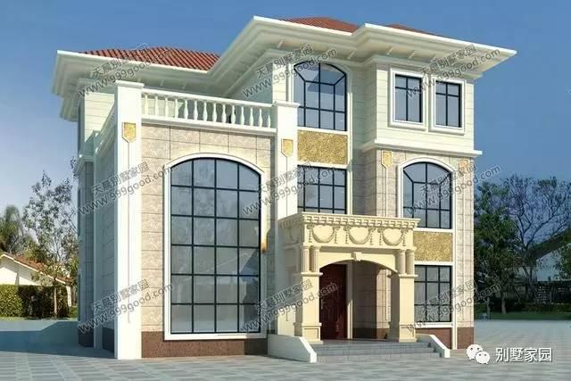 自建三層農村別墅設計，主體30多萬，親你覺得值嗎？