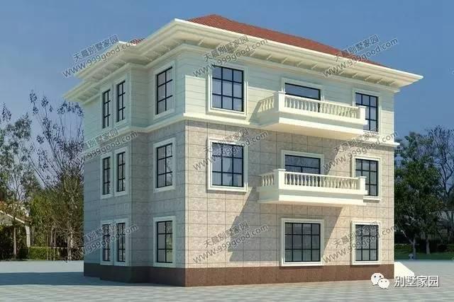 自建三層農村別墅設計，主體30多萬，親你覺得值嗎？