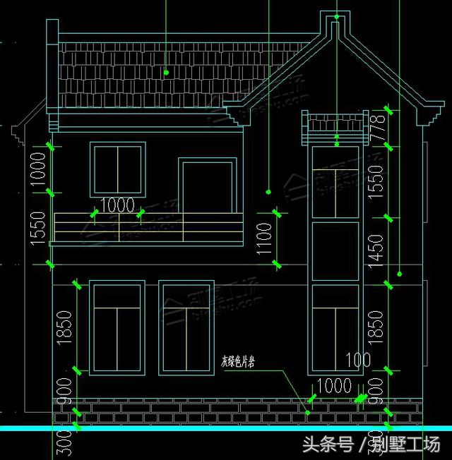 農村自建別墅設計帶露臺，教你什么叫享受生活！
