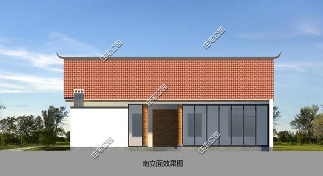 自建單層鄉村合院設計，12萬所有都齊全了！