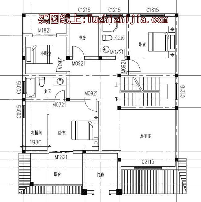 三層樓房設(shè)計(jì)圖紙含效果圖,外觀造型高低錯(cuò)落,別致大方