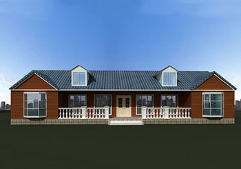 一層農村房子設計圖，含外觀效果圖，自建推薦戶型