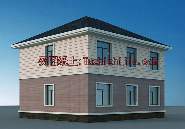 120平農村自建房設計圖，兩層房屋設計圖推薦