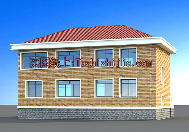 四間兩層樓房設計圖，含外觀圖片