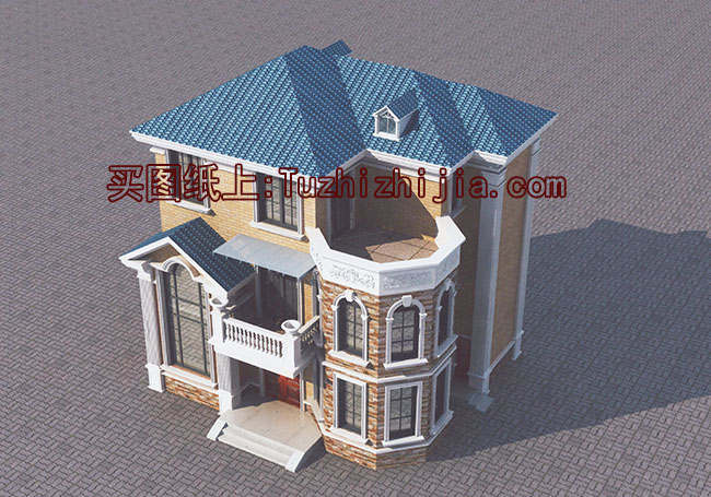 115平漂亮的三層別墅設計方案，外觀圖片大氣、精致