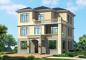 12x12農村三層別墅設計圖，自建房屋推薦戶型