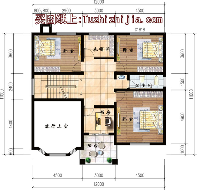 外觀看起來高端、奢華的二層小別墅設計圖,推薦