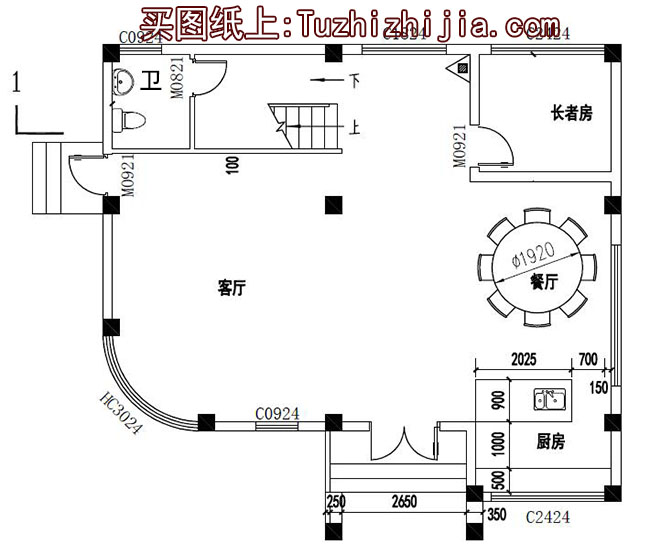 現代三層復式小別墅設計圖及外觀圖片,25萬造價
