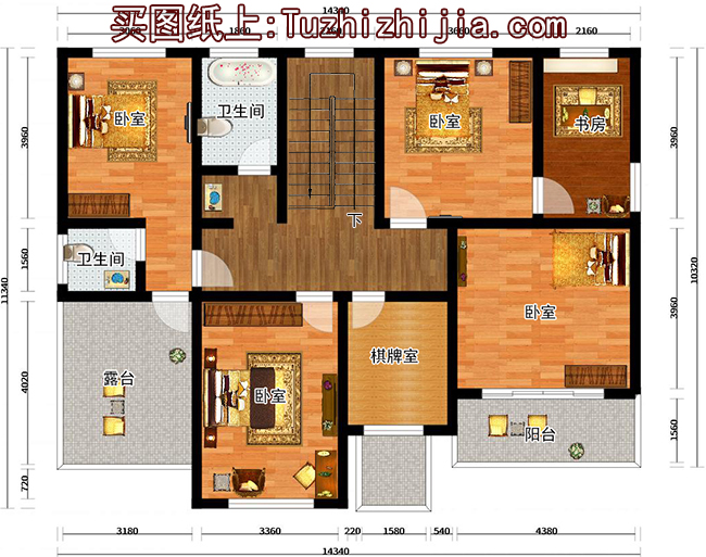 農村二層半別墅圖片大全，二層半別墅設計圖推薦