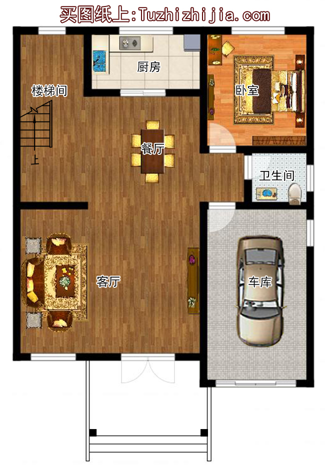 110平預(yù)算20萬內(nèi)三層別墅設(shè)計圖，含效果圖