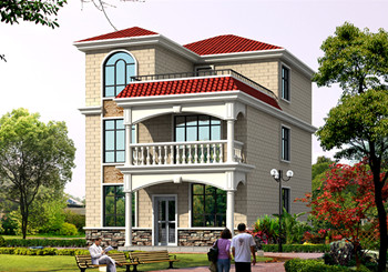 占地100平米三層自建房屋自建別墅設計圖，布局合理，功能齊全