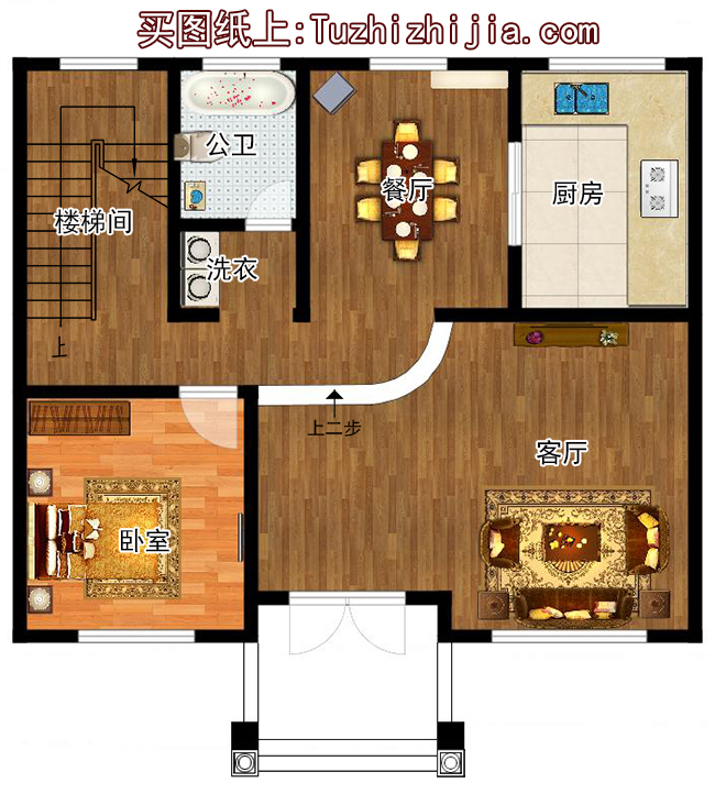 經典的農村三層小樓房設計圖，外觀圖片時尚、精致