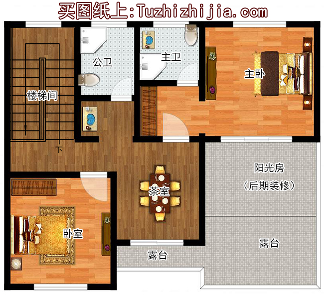 經典的農村三層小樓房設計圖，外觀圖片時尚、精致