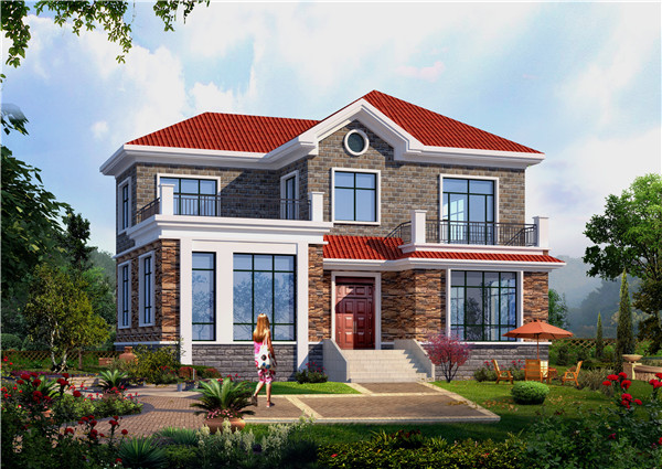 農村20萬元二層小樓圖，老百姓也能建的起