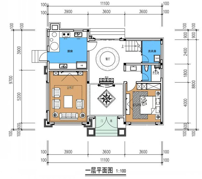 3款100平方米房屋設計圖，你覺得哪款最受歡迎？