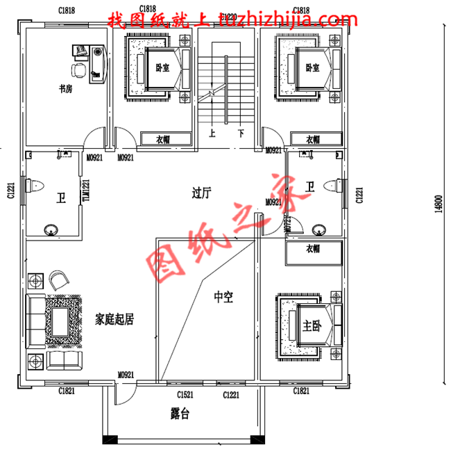 三層農村小別墅設計圖，占地200平米，陽光大氣