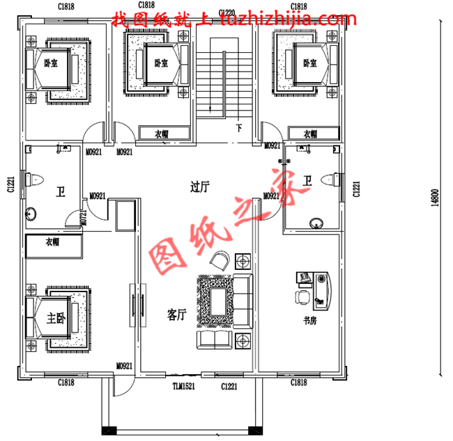 三層農村小別墅設計圖，占地200平米，陽光大氣