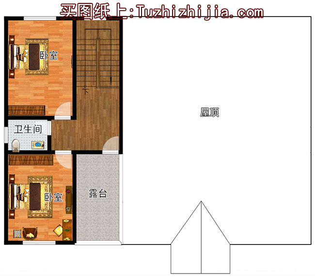 215平方米新農村一層房屋建筑設計施工圖，17x12米15萬
