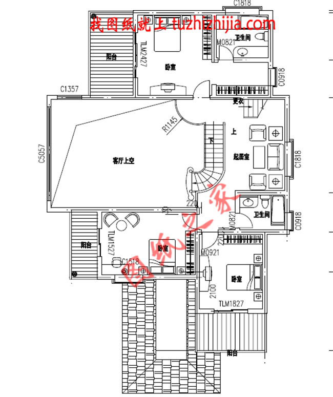帶車庫三層農村小別墅設計圖,最新的設計,款式新穎