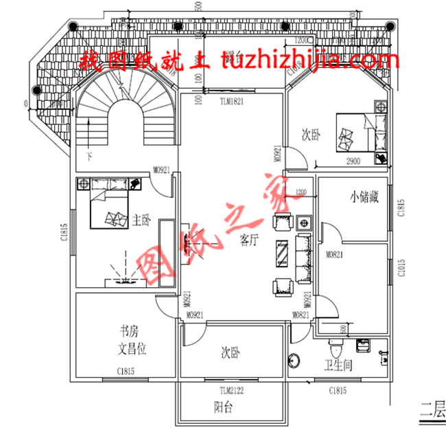 二層農村小別墅，占地160平方米，今年最接地氣的農村小別墅