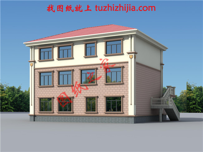 160平米三層別墅設計圖,功能齊全,外觀漂亮,適合和父母同住