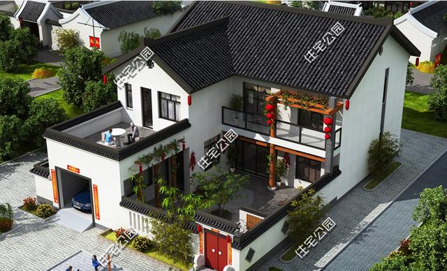 5套占地150平別墅設計方案圖，看完肯定不想城里買房了