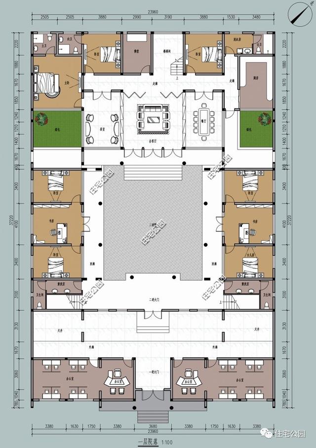 想建四合院？3套四合院設計方案，看完直拍手