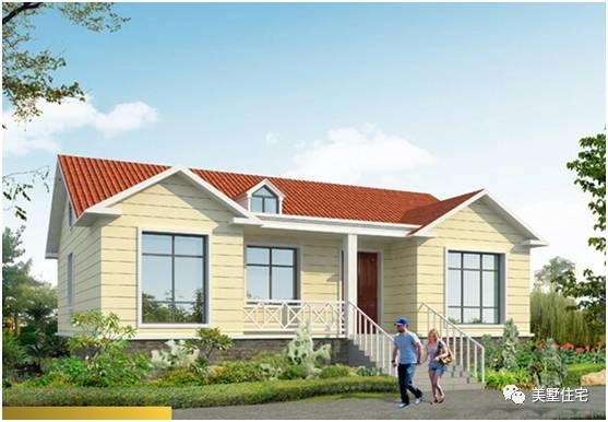 鄉下建房一層戶型圖，看完誰還敢說一層不能叫別墅