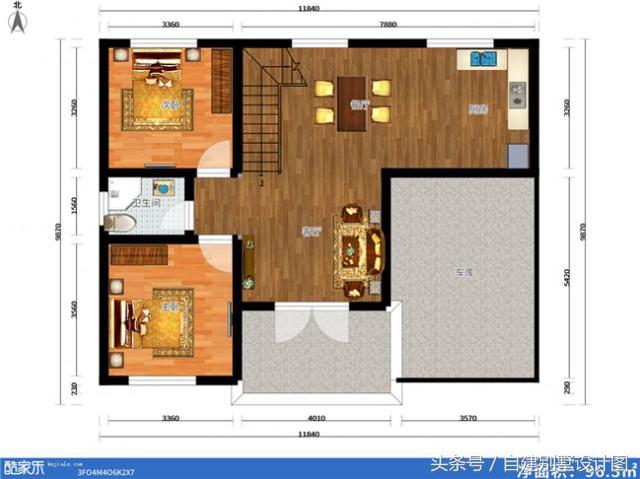 10萬左右一層半小洋樓圖，經濟又實用